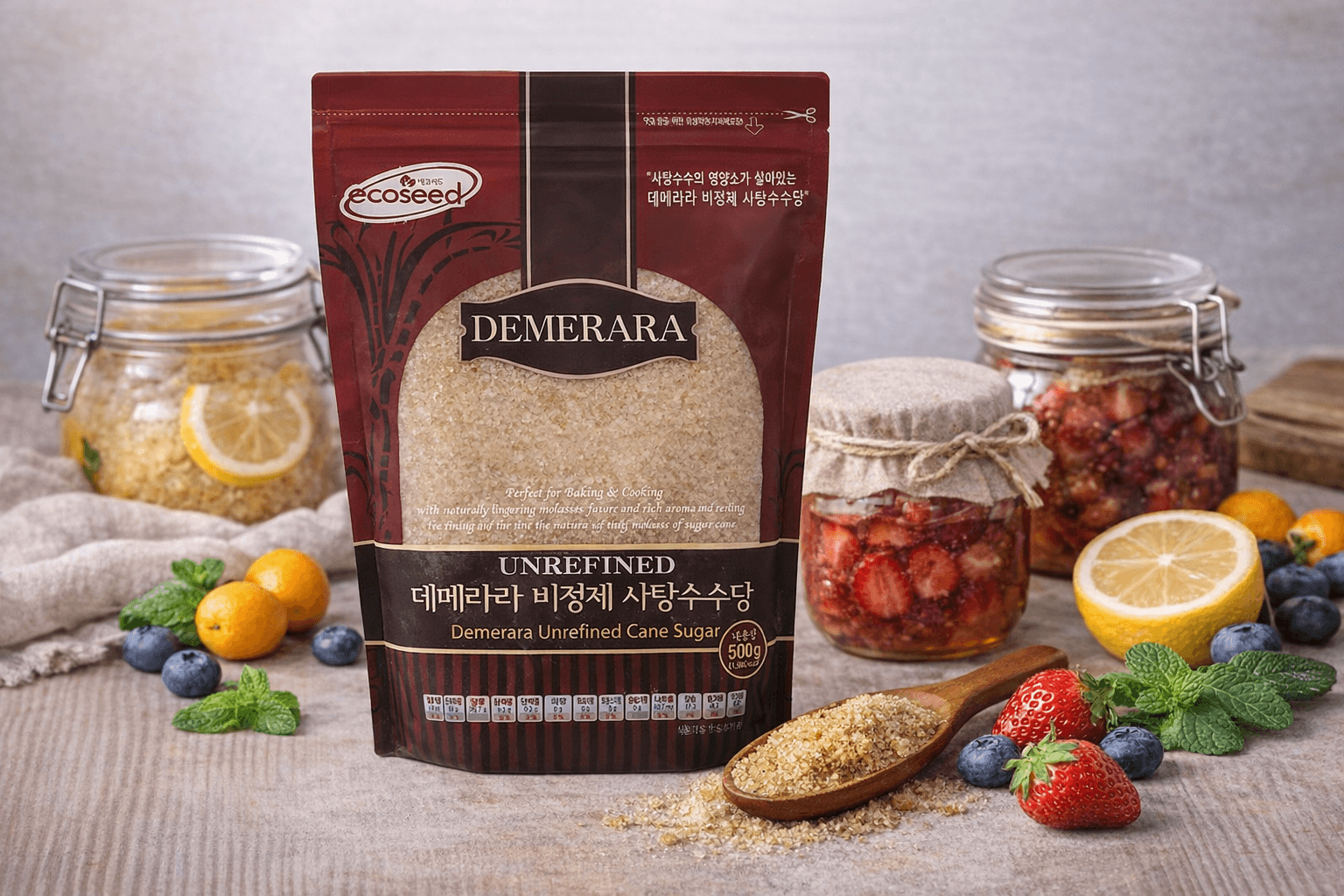 한국 유일 모리셔스 사탕수수당